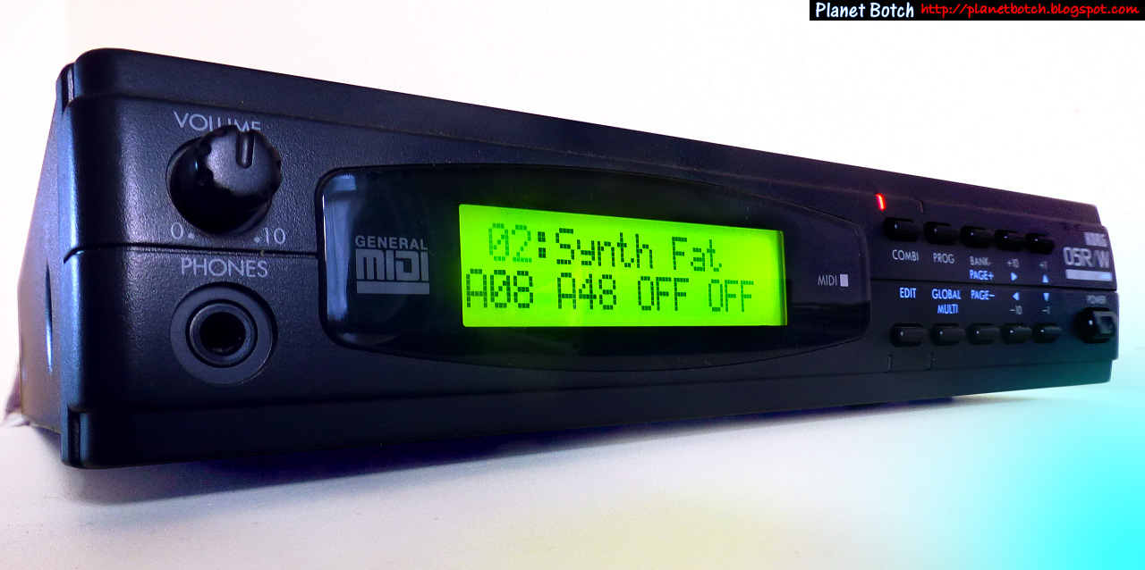 Korg 05R/W (1993) midi interface / synth module